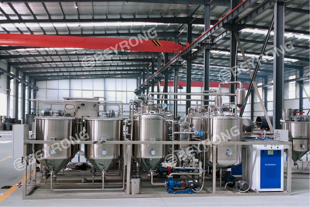 1T/Day Oil Refining Plant